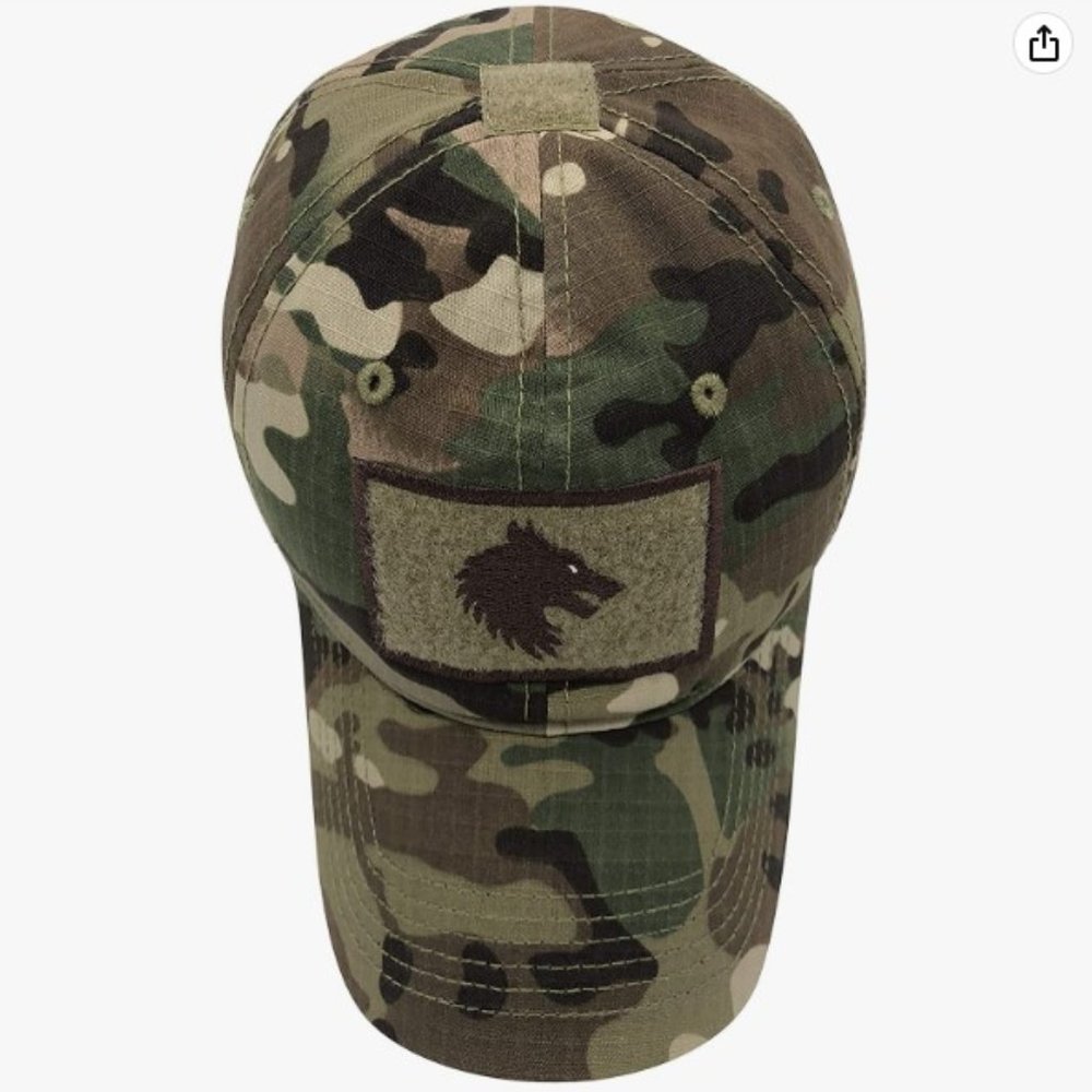 FIELDCRAFT Tactical Operator Hat Low Profile Adjustable Baseball Cap Camoflauge